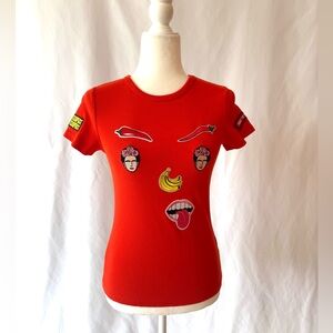 Tropicália Reworked Graphic Ribbed Tee